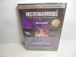 NEW Microwarriors The Power of Probiotics DVD Special Edition Leonard Nimoy RARE - Picture 1 of 2