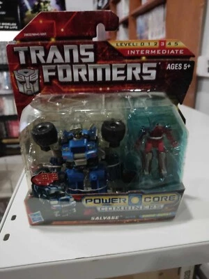 Transformers Power Core Combiners Salvage with Bomb-Burst Action Figures NEW - Image 1 of 4