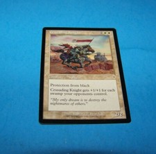 Crusading Knight  Invasion  Magic The Gathering Vintage 2000  Rare
