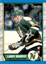 1989-90 O-PEE-CHEE LARRY MURPHY MINNESOTA NORTH STARS #128