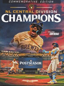 2024 Milwaukee Brewers vs NY Mets NL Central Champion Postseason Program - Bild 1 von 1