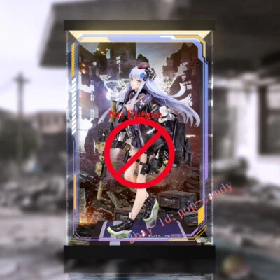 Display Case 2 Lights Fit Phat Girls Frontline HK416  MOD3 1/7 Scale PVC Figure - Image 1 of 3