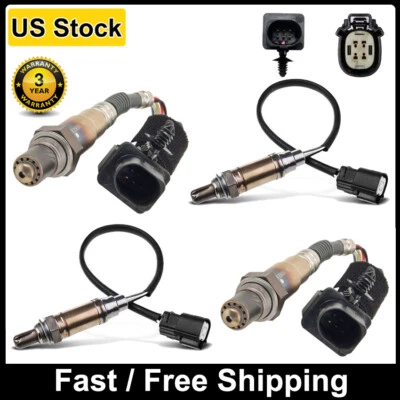 Sensor de oxígeno O2 aguas arriba + aguas abajo 4 piezas para Ford F-250 F-350 2012-2016 6,2 L V8 Foto 1 de 4