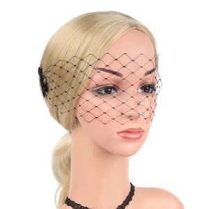 Elegant Decorative Wedding Veil Bridal Headpiece Tea Party Headdress - Picture 1 of 10