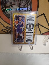 2022-23 Contenders Optic Devin Booker Gold Wave /10 Season Ticket Phoenix Suns