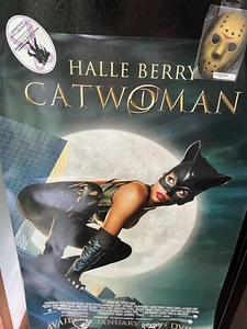 Catwoman Video Store Poster Halle Berry - Picture 1 of 1