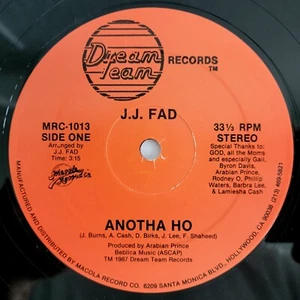 1987 - J.J. FAD - ANOTHA HO / SUPERSONIC - DREAM TEAM RECORDS OG DR. DRE EAZY-E - Picture 1 of 4