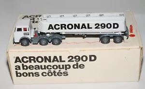 SIKU V 288 - Hanomag Henschel Tankzug Werbemodell "BASF Acronal 290D“ in OVP - Bild 1 von 16