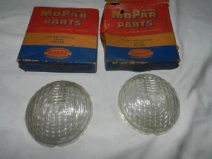 1949-50 Dodge Desoto Mopar Pt no 1302 516 back up Lens clear glass - Bild 1 von 7