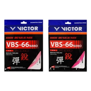 Victor VBS-66N Badminton Racquet Racket String 0.66mm 10m Medium Feel 1pc NWT - Picture 1 of 3
