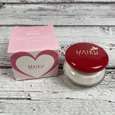 Crema perfume Avon Vintage Haiku Día de San Valentín 0,5 fl oz nuevo Foto 1 de 4