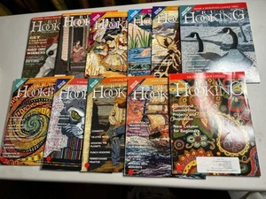 LOT x 11 R.U.G. Hooking Magazines 2001 2002 2018 2019 2020 2021 2024 Illustrated - Picture 1 of 4