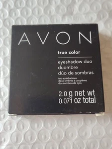 Avon True Color Eyeshadow duo - Burgundy / Berry New Nos F-72 - Picture 1 of 7