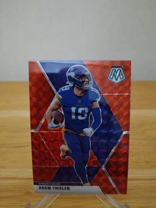 2020 Panini Mosaic - Red Mosaic Prizm Adam Thielen #129 - Picture 1 of 8