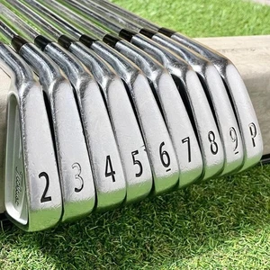 ◼️9pcs◼️ Lefty Titleist Z・B FORGED Iron Set 9clubs 2-9,P Shaft Dynamic Gold S200 - Picture 1 of 9