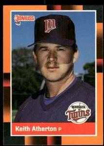 1988 Donruss Baseball's Best #270 Keith Atherton Minnesota Twins Baseballkarte - Bild 1 von 2