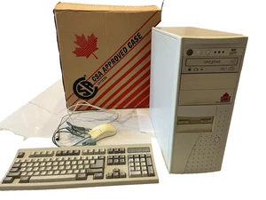 ASI 9000 AMD 486 DX2 Computer w/ SB16, Serial Mouse and KB - Fully Working - Afbeelding 1 van 15