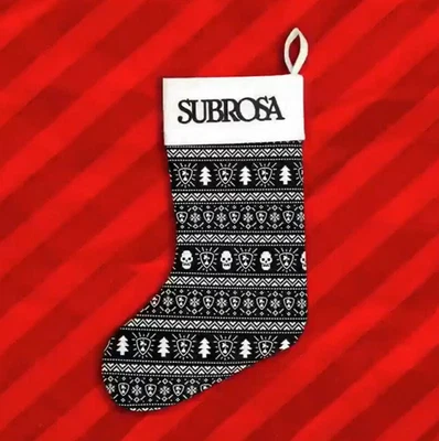 SUBROSA BMX BIKE CHRISTMAS STOCKING + BONUS STICKERS SHADOW CONSPIRACY BLACK NEW - Image 1 of 4
