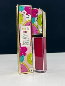 Too Faced Tutti Frutti Juicy Fruits Comfort Lip Glaze 0.24oz/7ml RUBY RIPE NIB - Picture 1 of 6
