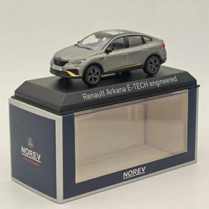 1/43 Norev Renault Arkana E-Tech Engineered 2022 Diecast Model Cars Limited Gris - Imagen 1 de 7