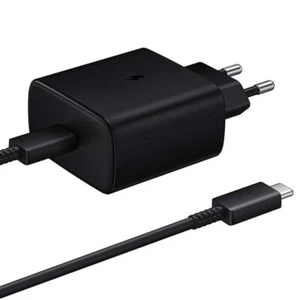 SAMSUNG Caricabatterie 45W cavo Originale per Galaxy S21 Ultra 5G plus Note 8 9 - Foto 1 di 3