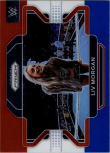 2022 Panini Prizm WWE Prizms Red White and Blue #46 Liv Morgan - NM-MT - Imagen 1 de 2
