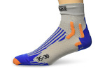 X-Socks Socken Laufsocken Sportsocken SPEED METAL silber/blau 39/41