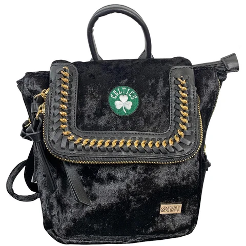 Boston Celtics Velvet Mini Backpack  BRAND NEW!!! Cover