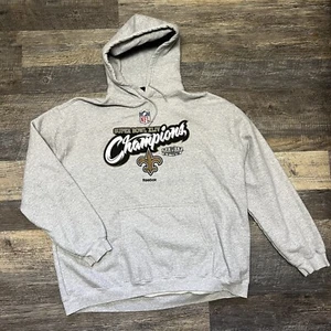 New Orleans Saints Super Bowl Championship Sweatshirt and Sweatpants Size XXL 10 - Picture 1 of 7
