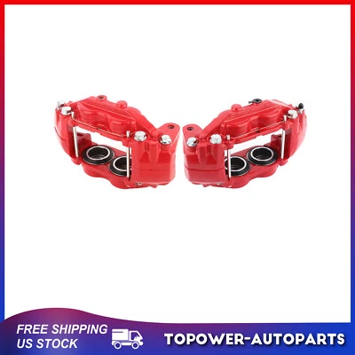 Pinzas de freno delanteras izquierda y derecha para Toyota Tundra 2007-2018 2 piezas Foto 1 de 4