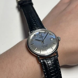 OMEGA SEAMASTER DEVILLE Automatic Calendar All S.Steel 17J Swiss Men’s Watch - Picture 1 of 5