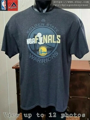 Camiseta Golden State Warriors Baloncesto "FINALS" Curry 30 Dark Gary Majestic XL Foto 1 de 4