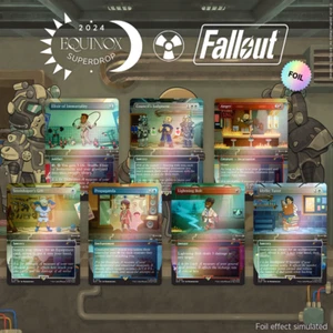 ☢️Secret Lair x Fallout S.P.E.C.I.A.L. Special FOIL Idyllic Tutor Propaganda MTG - Picture 1 of 13