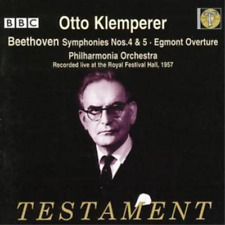 Philharmonia Orchest Symphonies Nos. 4 and 5, Egmont Overture (Klemperer, P (CD)