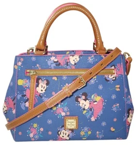 Dooney & Bourke Disney 2021 Epcot Minnie Mouse Flower & Garden Fest Satchel Bag - Picture 1 of 23
