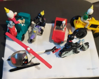 Lot of 6Jack in the Box Restaurant Jack Motor Vehicles Figures Kids Meal Toys - Image 1 of 4