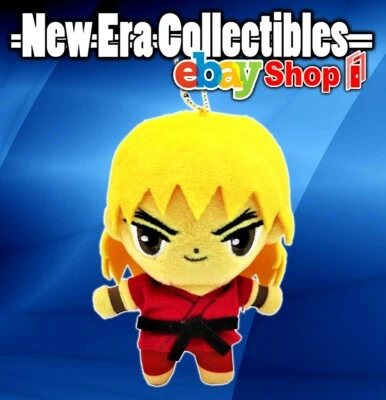 Capcom Street Fighter Series Ken 6" Inch Mini Plush Dangler Little Buddy - Image 1 of 2