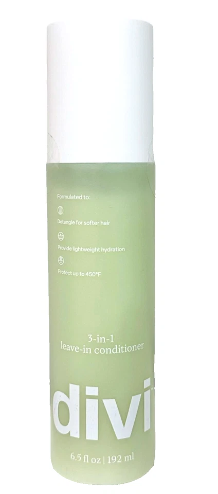 Acondicionador de cabello sin enjuague DIVI 3 en 1 6,5 oz - Hidratación desenredante - A9 Foto 1 de 1