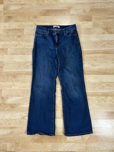 Womens Levis 512 Perfectly Slimming Bootcut Blue Jeans sz 10 s/c - Picture 1 of 9