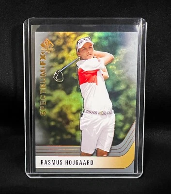 2021 SP Authentic Rasmus Hojgaard Spectrum FX Bounty #S-39 Unscratched - Image 1 of 2