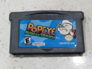 Popeye Rush For Spinach Gameboy Advance GBA Game Used - Picture 1 of 1