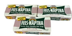 Purex Fels Naptha Laundry Bar & Stain Remover 155g ( 3 Bars) - Picture 1 of 6