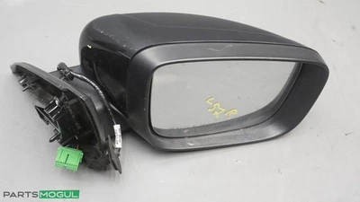 Черное оригинальное переднее правое зеркало заднего вида со стороны пассажира для Volvo XC60 2010-2013 годов выпуска - Изображение 1 из 4