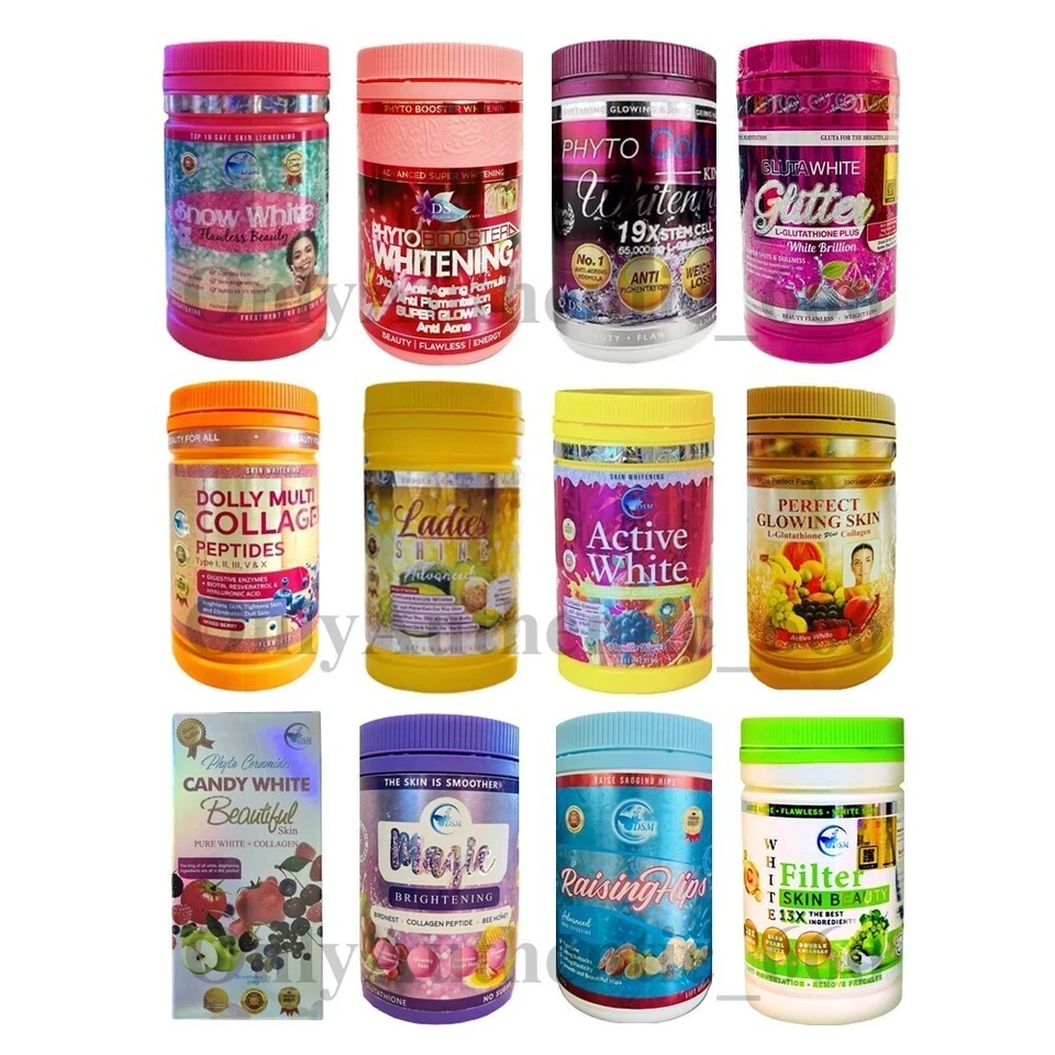 [Agitatore gratuito] DSM Phyto Collagen Whitening Gluta Candy White Hips... - Immagine 1 di 4