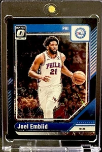 Joel Embiid 2024-25 Panini Donruss Optic Black Velocity #19 12/39 Sixers - Imagen 1 de 6
