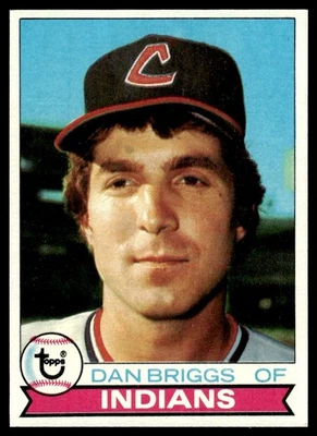 1979 Topps Dan Briggs Cleveland Indians #77 - Image 1 of 2