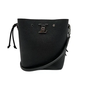 Louis Vuitton Nano Lockme Bucket Kalbsleder schwarz / sehr gut - Picture 1 of 8