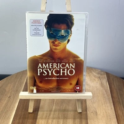 American Psycho DVD (2000) Christian Bale, Harron (DIR) cert 18 Free UK Shipping - Image 1 of 3