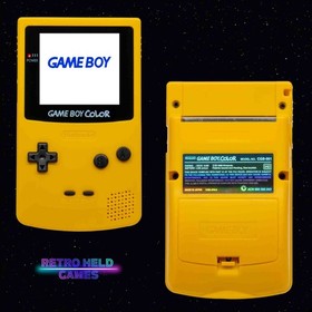 Gameboy Color GBC Console with Backlit OLED Screen Optional USB-C Battery