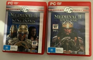 Mediaeval II Total War Kingdoms + Expansion Pack PC DVD-ROM - Picture 1 of 8